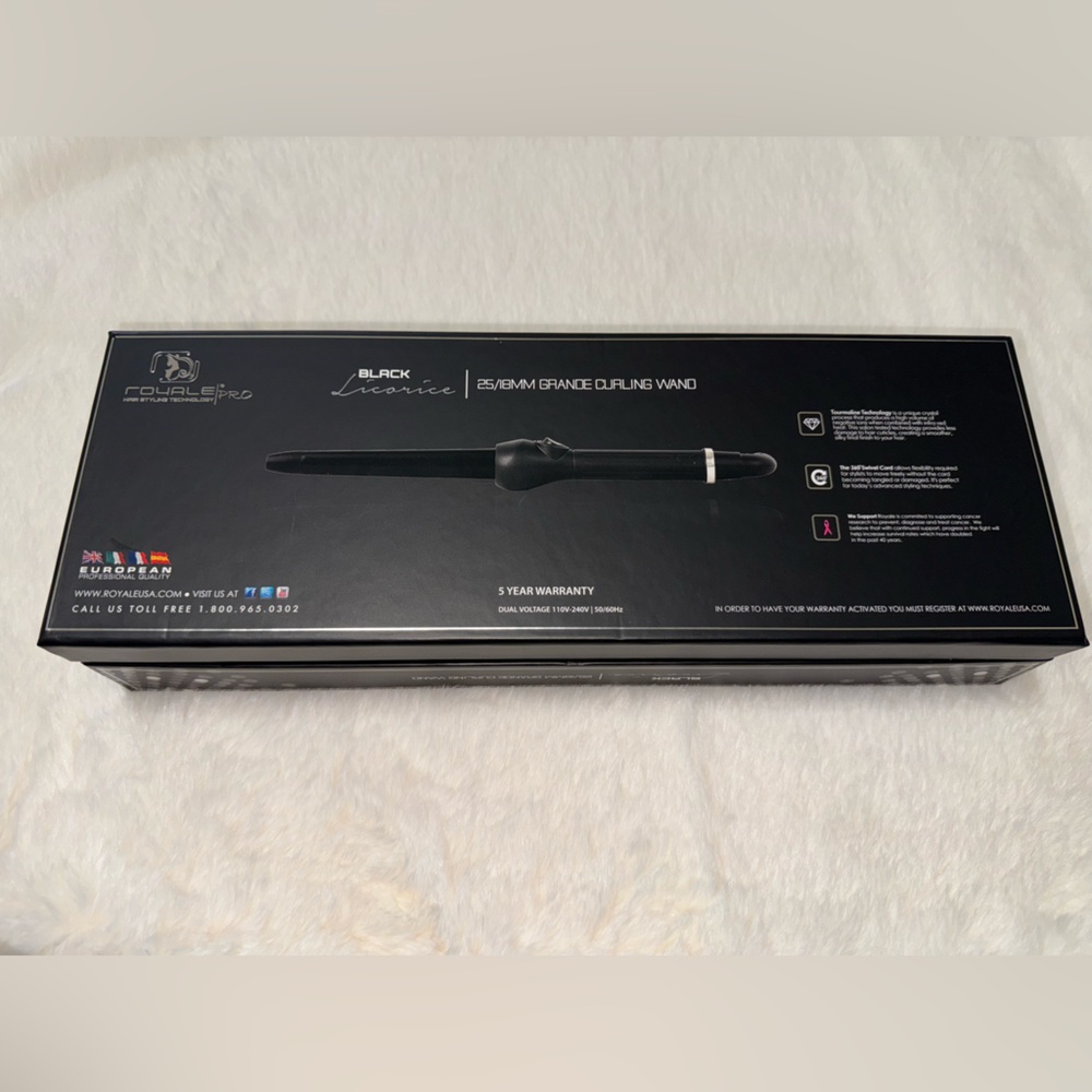 Black Curling Wand